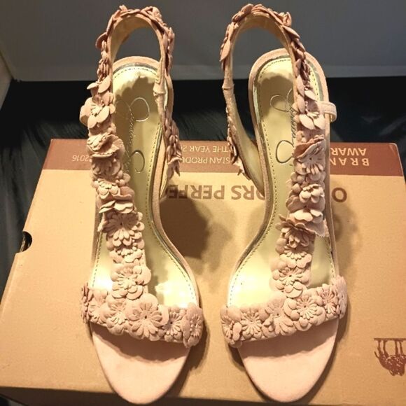 Jessica Simpson Shoes - 💯🔥JESSICA SIMPSON JESSIN DRESS SANDALS, WOMEN'S SIZE 7.5M, BLUSH🔥🔥SLIGHTLY